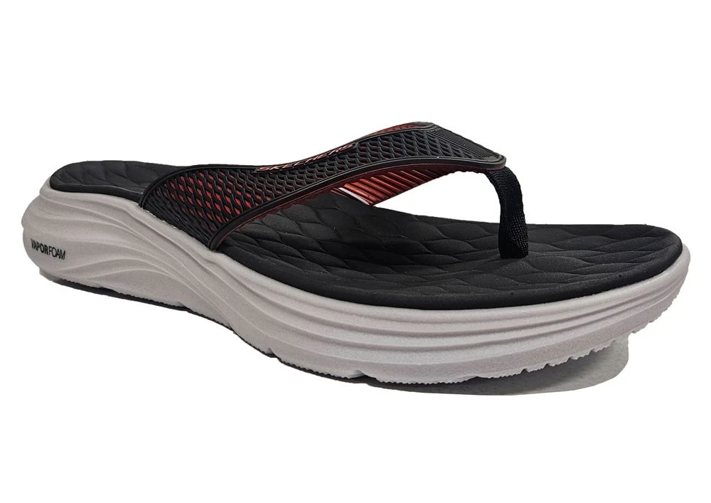 Skechers Sayto Vapor Foam Sandals Mens Flip Flops Holiday Shop Size 7 8 9 10 11 12 2 Skechers Sayto Vapor Foam Sandals Mens Flip Flops Holiday Shop Size 7 8 9 10 11 12 - Image 2