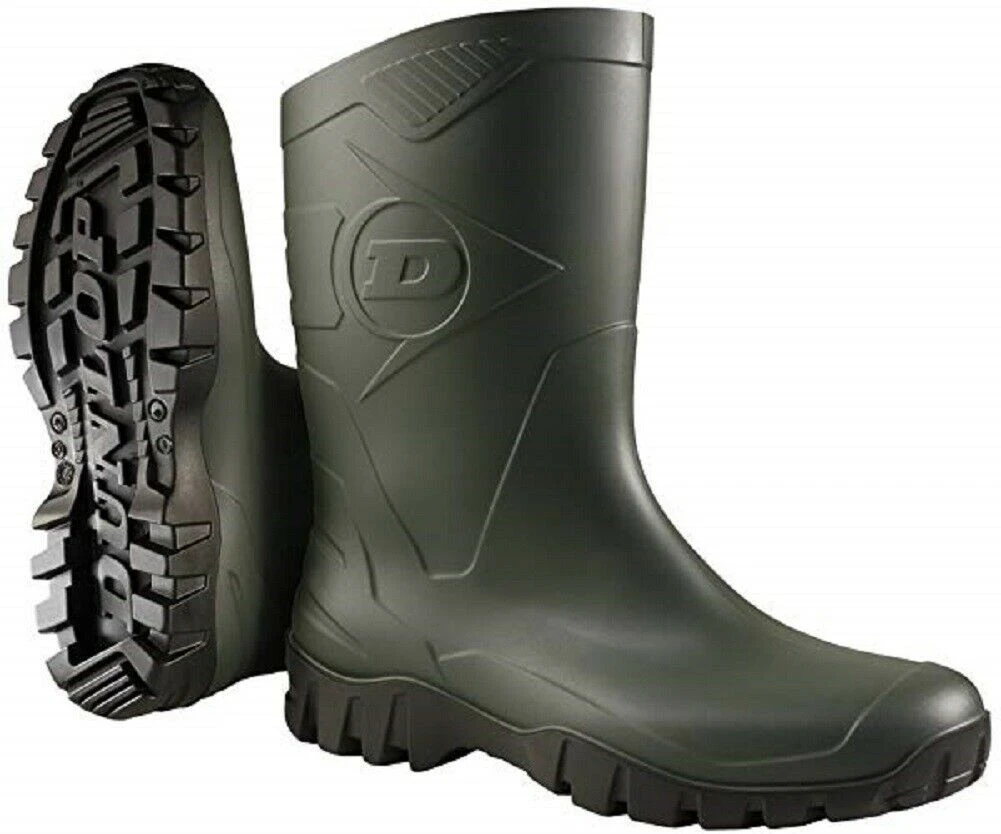 Mens Dunlop DEE Wellies Short Garden Wellington Boots Shoe Size 7 8 9 10 11 12 1 Mens Dunlop DEE Wellies Short Garden Wellington Boots Shoe Size 7 8 9 10 11 12