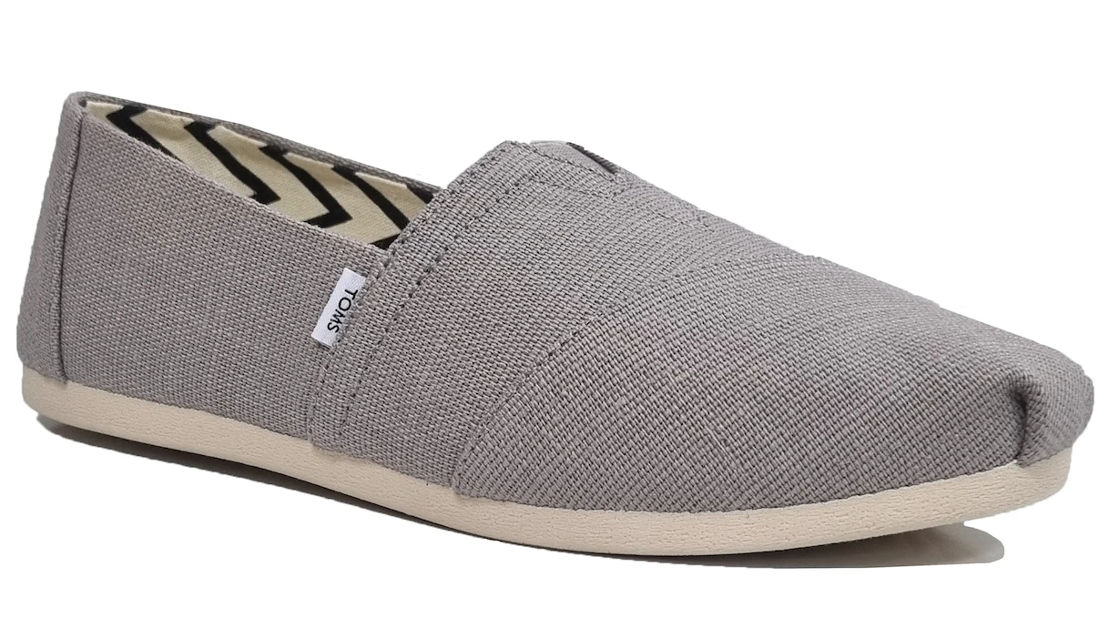 Toms Alpargata Chalky Shoes Womens Slip On Shoes Canvas Espadrille Shoes Size 3 4 5 6 7 8 Grey 1 Toms Alpargata Chalky Shoes Womens Slip On Shoes Canvas Espadrille Shoes Size 3 4 5 6 7 8 Grey