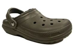 Crocs Lined Clogs Womens Classic Lined Sandal Clogs Size 3 4 5 6 7 8 Grey