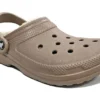 Crocs Lined Clogs Womens Classic Lined Sandal Clogs Size 3 4 5 6 7 8 Brown