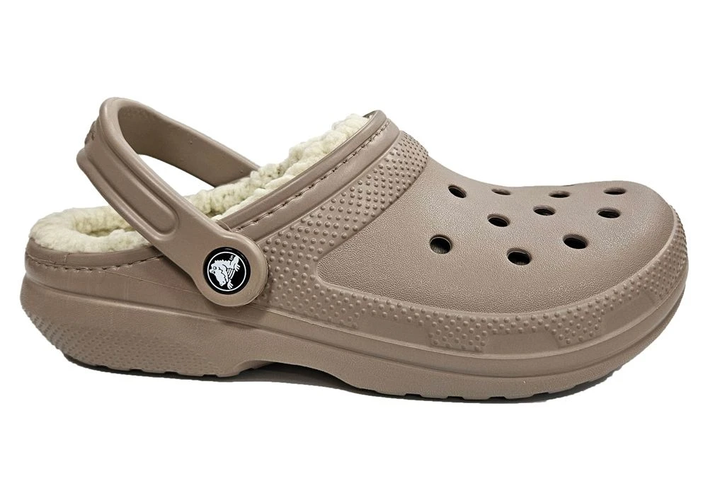 Crocs Lined Clogs Womens Classic Lined Sandal Clogs Size 3 4 5 6 7 8 Brown 2 Crocs Lined Clogs Womens Classic Lined Sandal Clogs Size 3 4 5 6 7 8 Brown - Image 2